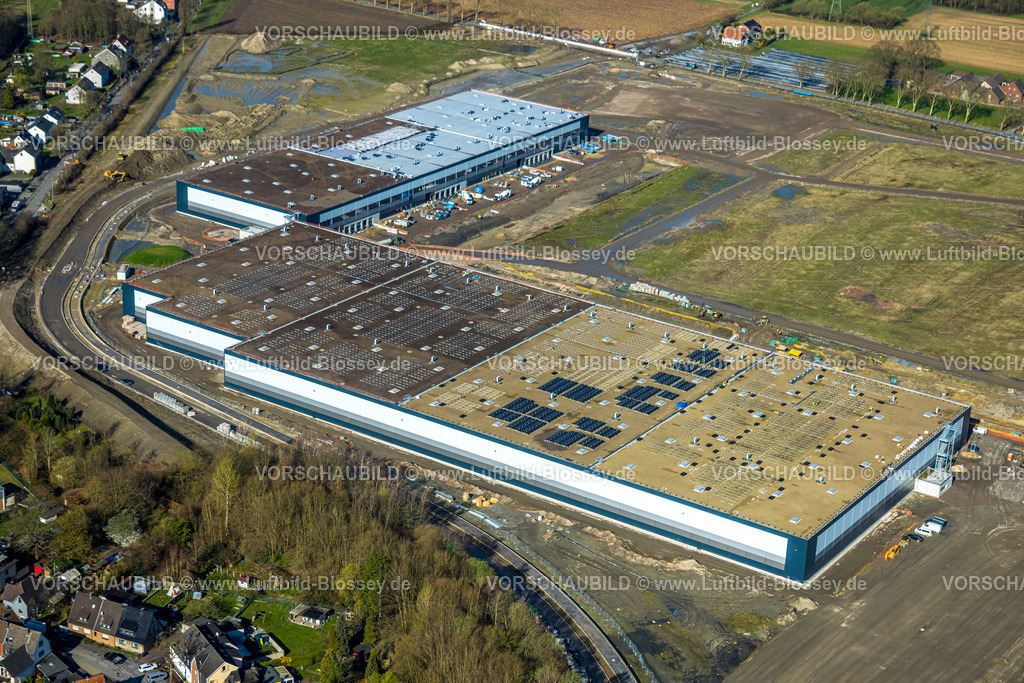 Dortmund260305298 | Luftbild, LogPoint Ruhr, Brache des ehemaligen Knepper-Kraftwerks, Baustelle mit Logistikhallen für neues Gewerbegebiet und Industriegebiet als Logistikpark und Gewerbepark, Dortmund, Ruhrgebiet, Nordrhein-Westfalen, Deutschland