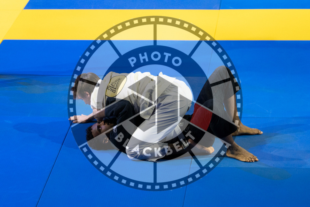 20240119PBB0050 | Fighters compete during the IBJJF European Championship in Paris, France, on January 19, 2024.