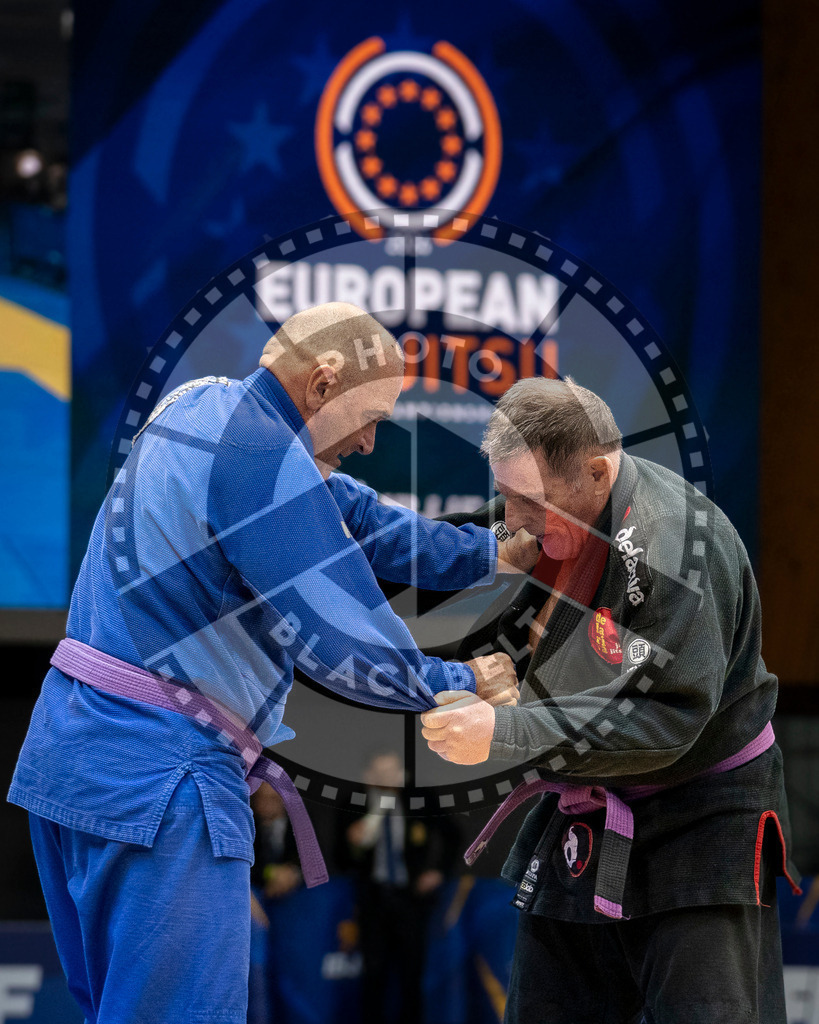 20240125PBB03035 | Fighters compete during the Brazilian Jiu-Jitsu European Championship of the IBJJF in Paris, France, on January 25, 2024.