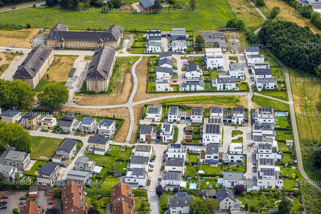 Soest240712458 | Luftbild, Belgisches Viertel Soest, Baustelle mit Renovierung, Wohnsiedlung Colonel-Adam-Weg, Soest, Soester Börde, Nordrhein-Westfalen, Deutschland