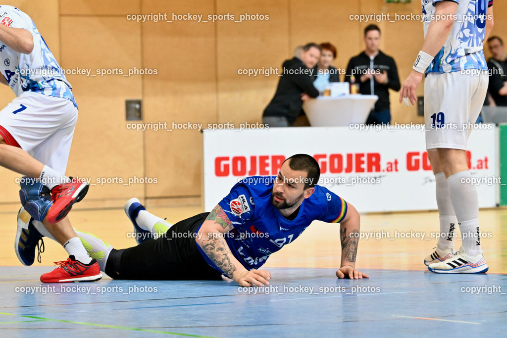 SC Ferlach vs. ALPLA HC Hard 2.3.2024 | #81 MILICEVIC Adrian SC Ferlach, SC Ferlach vs. ALPLA HC Hard 2.3.2024, SC Ferlach vs. ALPLA HC Hard am 02.03.2024 in Ferlach (Ballspielhalle Ferlach), Austria, (Photo by Bernd Stefan)