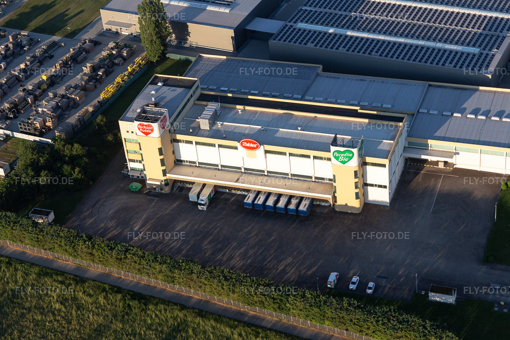 Luftbild: Zabler, Paradiso BIO in Bruchsal im Bundesland Baden-Württemberg in Deutschland. Foto: IMG_115286.jpg vom 13.06.2019 durch Werner Riehm/FLY-FOTO.de