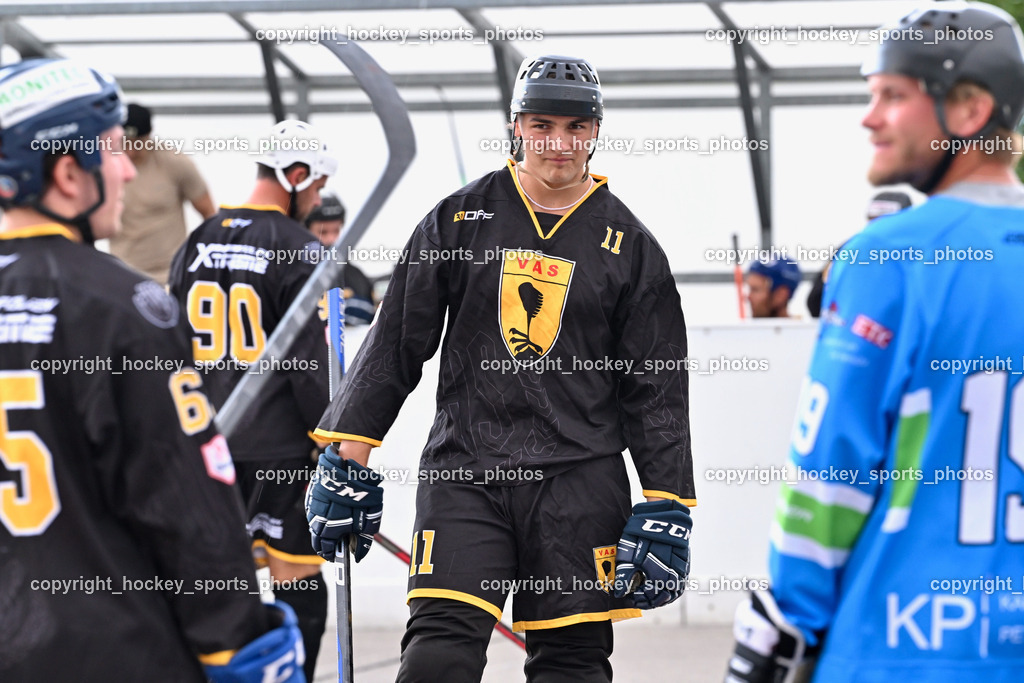 VAS Villach vs. ASKÖ Hockey Villach | #11 Potocnik Luca VAS Villach, VAS Villach vs. ASKÖ Hockey Villach, VAS Villach vs. ASKÖ Hockey Villach am 03.07.2025 in Villach (Alpen Arena ), Austria, (Photo by Bernd Stefan)