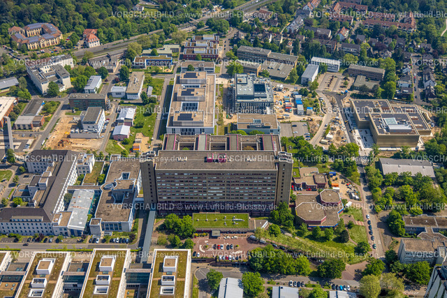 Duesseldorf240501284 | Luftbild, Universitätsklinikum Düsseldorf (UKD),  Bilk, Düsseldorf, Rheinland, Nordrhein-Westfalen, Deutschland