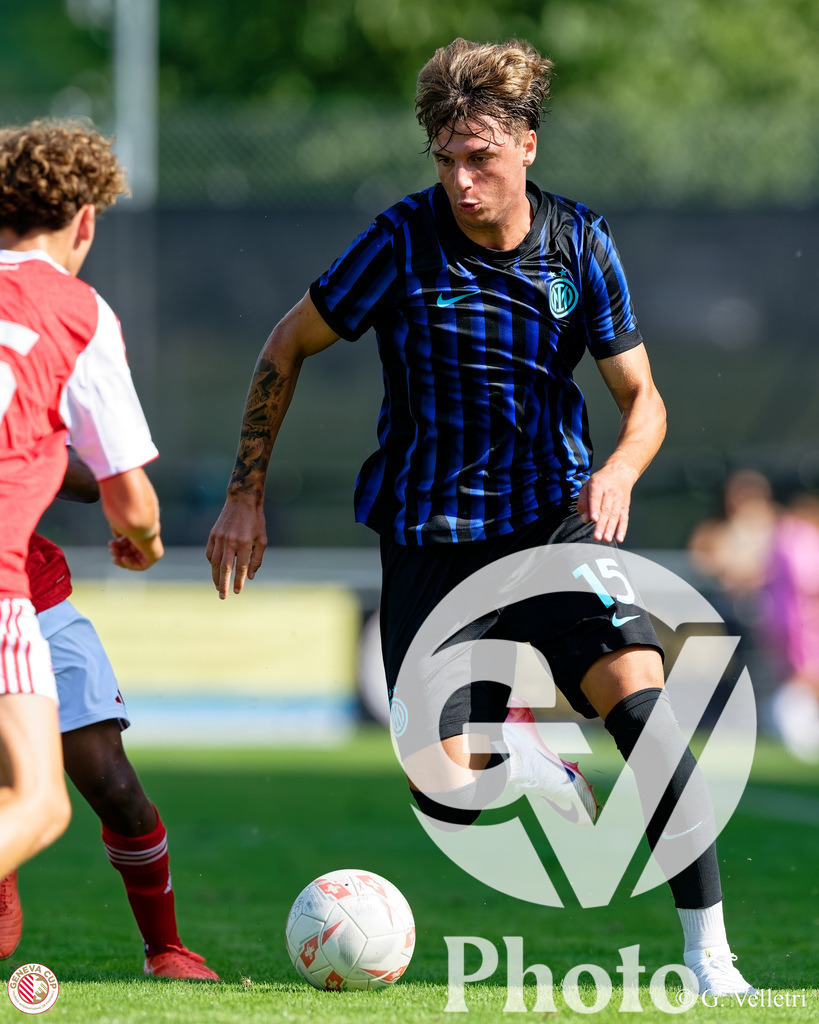 GenevaCup Group Phase - Arsenal FC v FC Inter Milan | during the GenevaCup Group Phase match between Arsenal FC and FC Inter Milan at Stade des Arberes in Meyrin, Switzerland