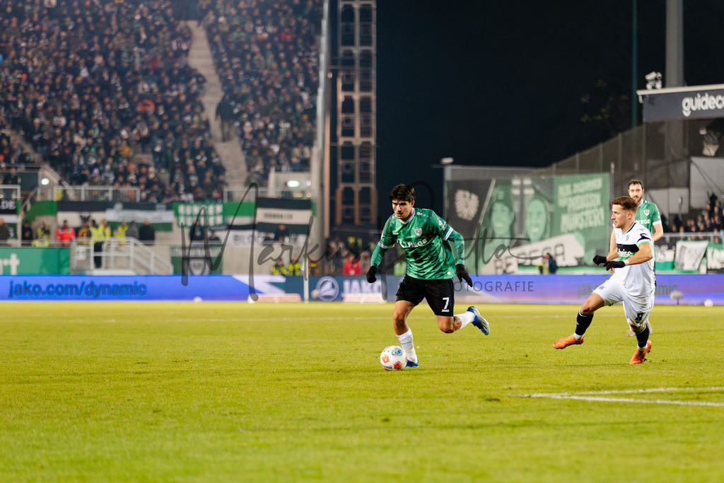 2. Bundesliga, Saison 2025/26, 15. Spieltag: SC Preußen Münster - Hannover 96 | Münster, 05.12.2025: 2. Bundesliga, 15. Spieltag, SC Preußen Münster gegen Hannover 96 im LVM-Preußenstadion in Münster. Foto: sportfotografie.ms | Markus Paletta - Realisiert mit Pictrs.com