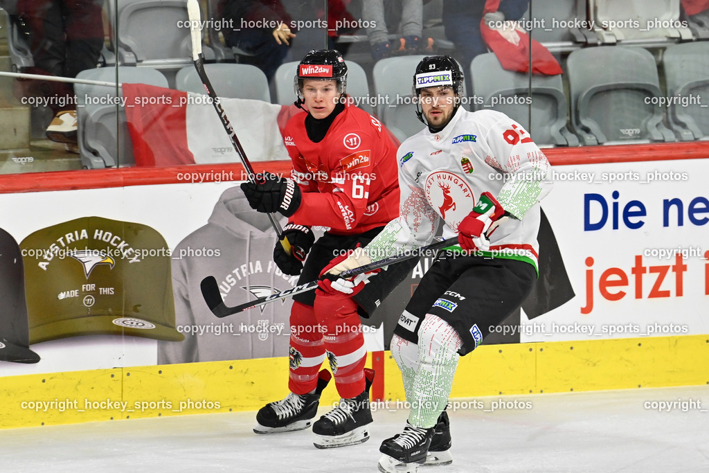 Österreich vs. Ungarn 14.12.2023 | Österreich vs. Ungarn 14.12.2023, Österreich vs. Ungarn  am 14.12.2023 in Klagenfurt (Heidi Horten Arena), Austria, (Photo by Bernd Stefan)