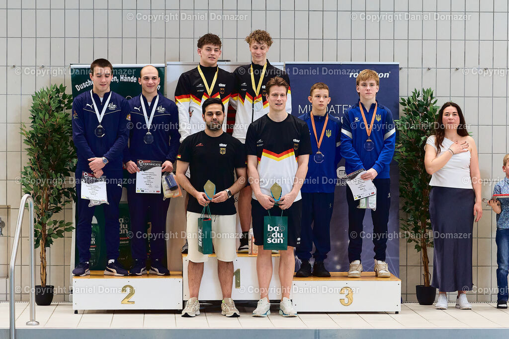 International Youth Diving Meet 2026 | Day 4 of 5 | International Youth Diving Meet 2026| Day 4 of 5 | 25.04.2026 | Youth diving competition featuring 1m and 3m springboard and platform at the Schwimmsportkomplex Freiberger Platz in Dresden.@ Domazer Photography - Realisiert mit Pictrs.com