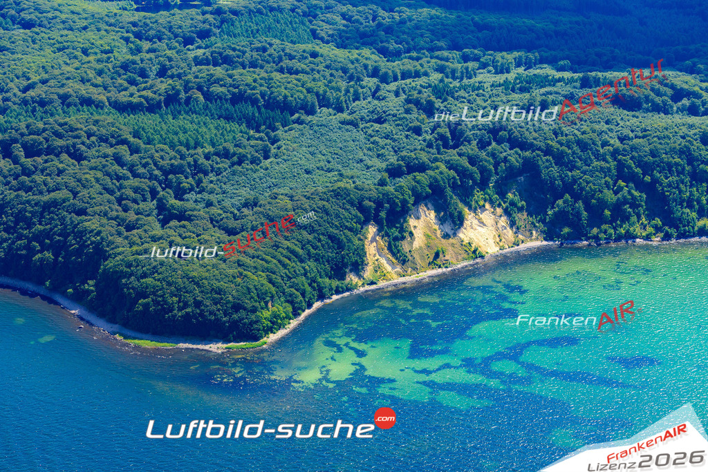 Die Luftaufnahme der Stadt Binz wurde vom UL-Flugzeug heraus erstellt ( keine Drohne )- hohe Auflösung für beste Qualität