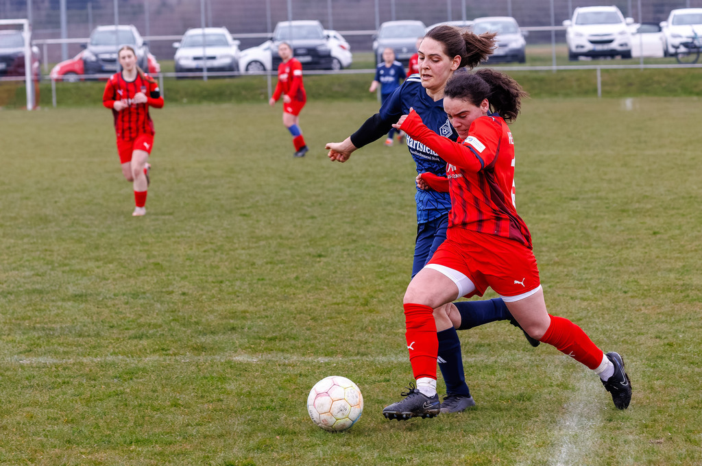 HÄRFCH_260404_3-84 | FC Härtsfeld 03 vs. 1.FC Heidenheim 1846 II, Fußball, Frauen, Bezirksliga, 2025/2026, 11. Spieltag, 04.04.2026 in Dunstelkingen (Foto: Michael Bulling) - Realisiert mit Pictrs.com