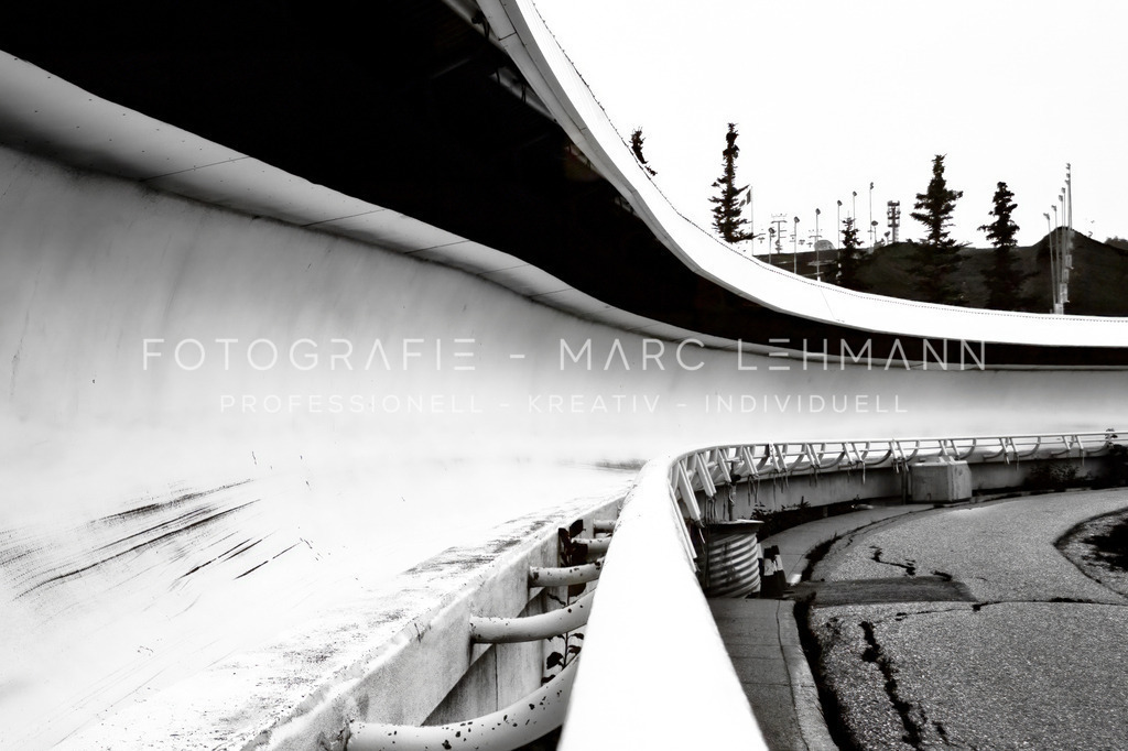 Bobbahn in Calgary | Fotografie Marc Lehmann - Realisiert mit Pictrs.com