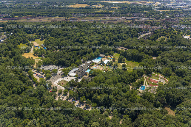 Oberhausen230705575 | Luftbild, Revierpark Vonderort, Vonderort Wellness-Center, Osterfeld, Oberhausen, Ruhrgebiet, Nordrhein-Westfalen, Deutschland