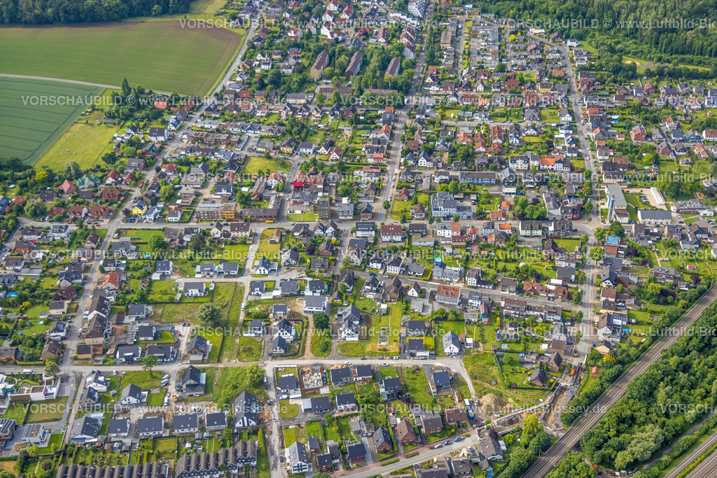Hamm220601915 | Luftbild, Ortsteil Lohauserholz, Pelkum, Hamm, Ruhrgebiet, Nordrhein-Westfalen, Deutschland