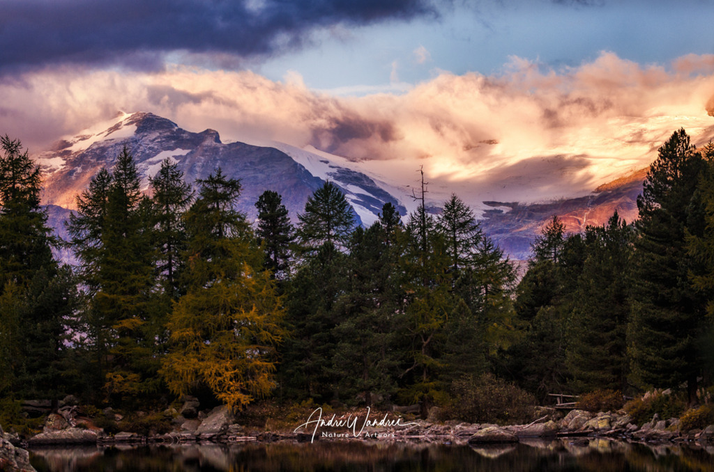 Glühende Berge | Andre Wandrei - Nature Artworx - Realisiert mit Pictrs.com