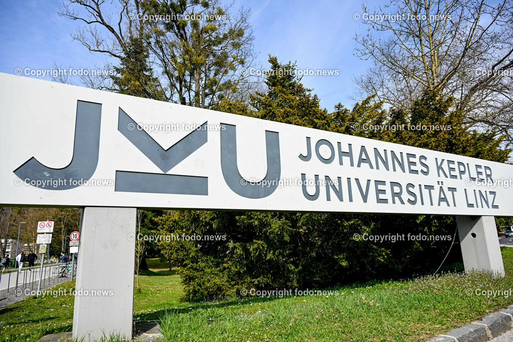 JKU Linz_ Johannes Kepler Universitaetsgelaende Linz_ 23.03.2023-4 | 23.02.2023, Johannes Kepler Universitaet Linz, AUT, JKU Gelaende, Johannes Kepler Universitaet Linz, im Bild JKU, Johannes Kepler Universitaetsgelaende Linz