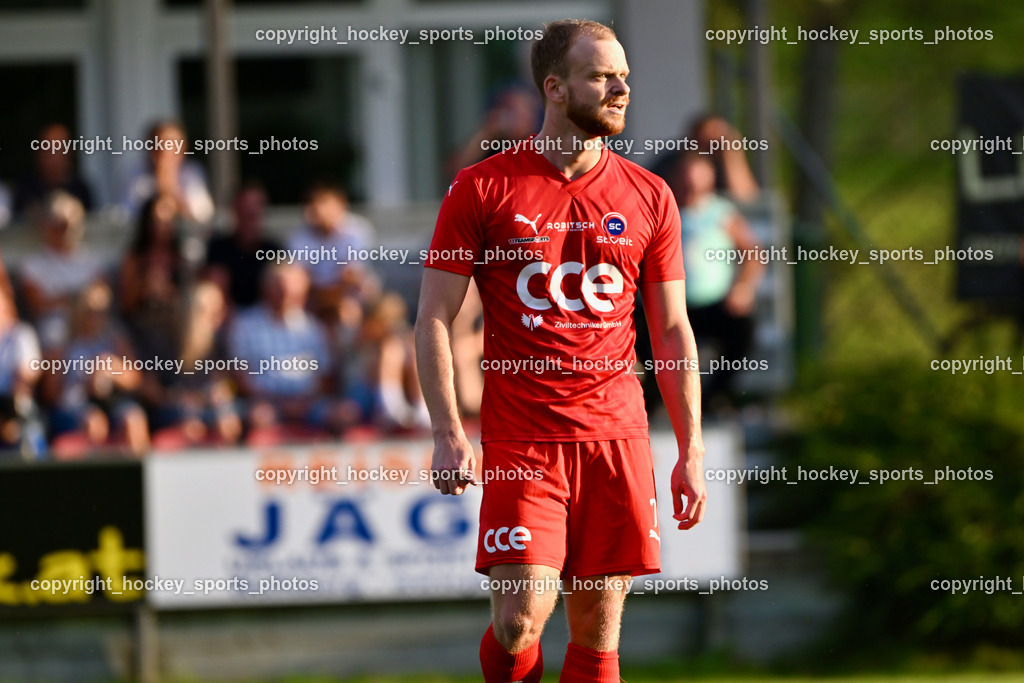 FC Lendorf vs. SC St.Veit | #7 Heiko Norbert Springer St.Veit, FC Lendorf vs. SC St.Veit, FC Lendorf vs. SC St.Veit am 17.08.2024 in Lendorf (Thomas Morgenstern-Arena), Austria, (Photo by Bernd Stefan)