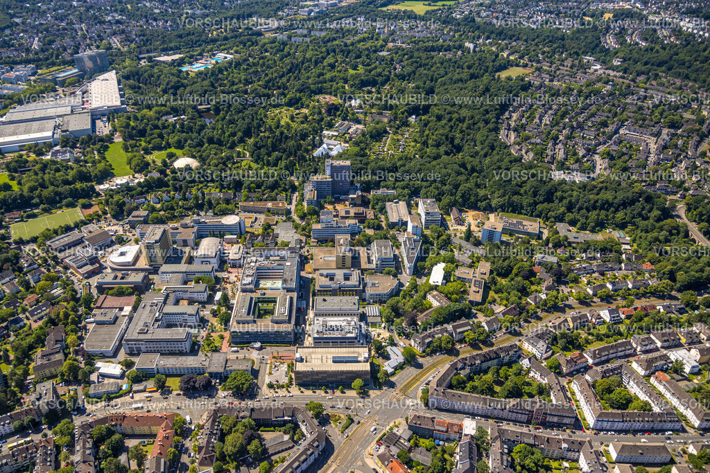 Essen230703201 | Luftbild, Universitätsklinikum Essen, Holsterhausen, Essen, Ruhrgebiet, Nordrhein-Westfalen, Deutschland