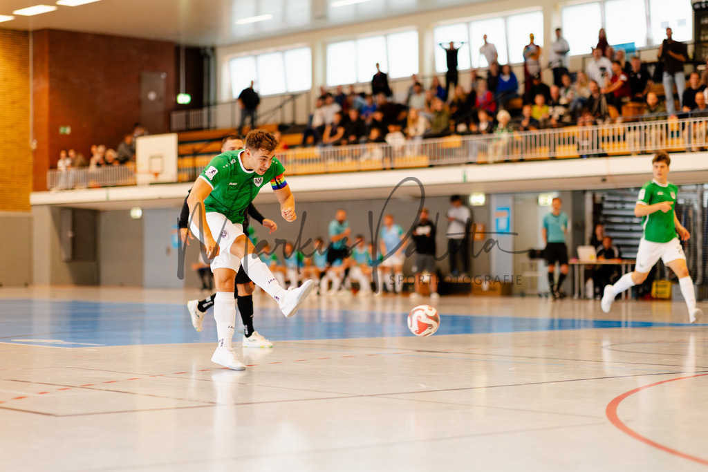 Futsal-Bundesliga, Saison 2025/2026, 4. Spieltag: SC Preußen Münster - SV Pars Neu-Isenburg | Futsal-Bundesliga, Saison 2025/2026, 4. Spieltag, SC Preußen Münster empfängt SV Pars Neu-Isenburg in der Universitäts-Sporthalle in Münster. Foto: sportfotografie.ms | Markus Paletta - Realisiert mit Pictrs.com