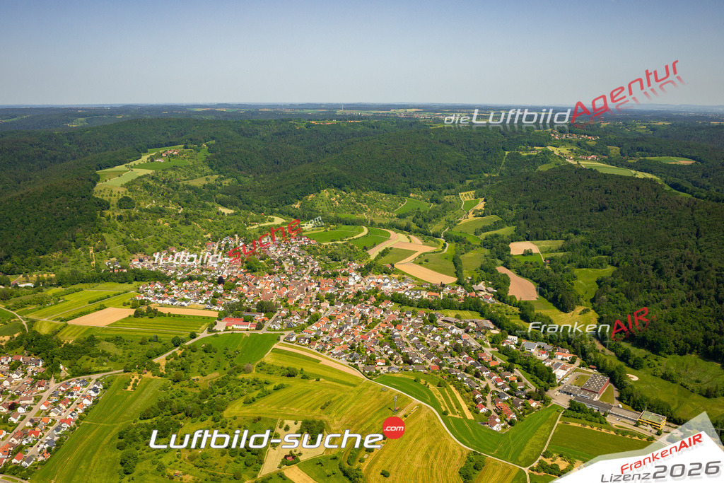 Das Luftbild zeigt Steinenberg Rudersberg - Die Luftaufnahme wurde 2023 vom UL-Flugzeug aus erstellt ( keine Drohne ) - Hochauflösende Luftaufnahme - Für grossformatige Ausdrucke geeignet. Die Geschenkidee !Mit Lizenz und Bildrechte bestellbar