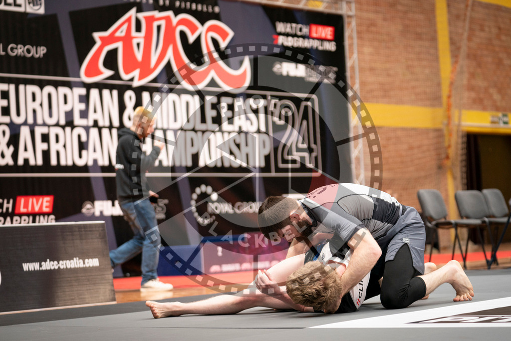 20240217PBB01156 | Fighters compete during the ADCC European, Middle Eastern and African Championship in Zagreb, Croatia, on February 17, 2024.