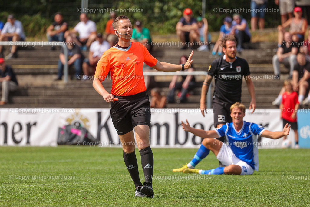 Giessen_Darmstadt (133) | 16.07.2023; Testspiel; Waldstadion Gießen; FC Gießen - SV Darmstadt 98; Ergebnis: 2:0 (0:0)