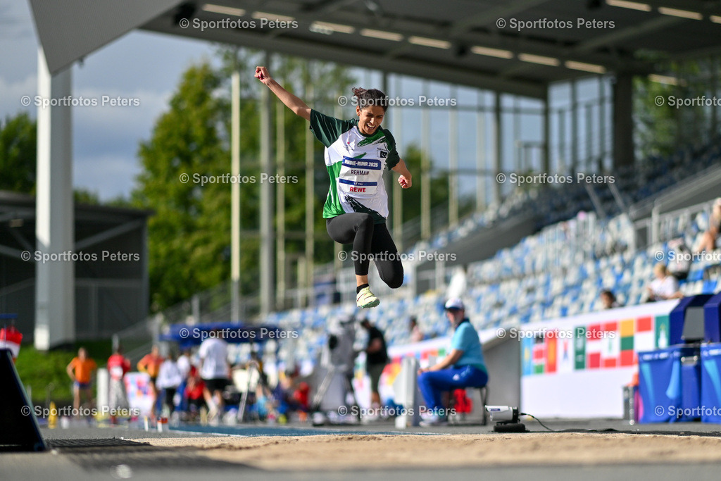 KP1_7431_1 | 21.07.2025, xkaix, Leichtathletik, FISU World University Games 2025 v.l. Amtul Rehman (Pakistan) - Realisiert mit Pictrs.com