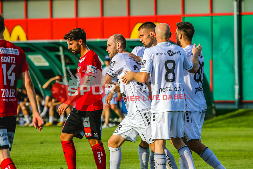 ASK Klagenfurt - Union Gurten Regionalliga 1. Runde | ASK Klagenfurt - Union Gurten am 28.07.2023 in Klagenfurt
(Stadion Fischl), Austria, (Photo by Ernst Krawagner sport-fan.at) - Realisiert mit Pictrs.com