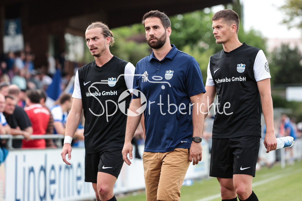 SG Münster/Holzheim - TSV Inchenhofen | Münster #14 / Münster #13 / Trainer Münster Thomas WIESMUELLER