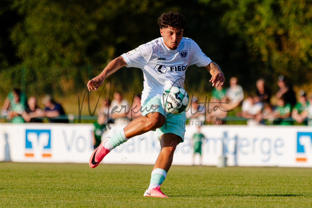 Testspiel, Saison 2026/27: SC Preußen Münster - Kickers Emden | Billerbeck, 10.07.2026: Testspiel, SC Preußen Münster gegen Kickers Emden auf der Anlage des DJK Billerbeck in Billerbeck. Foto: sportfotografie.ms | Markus Paletta - Realisiert mit Pictrs.com