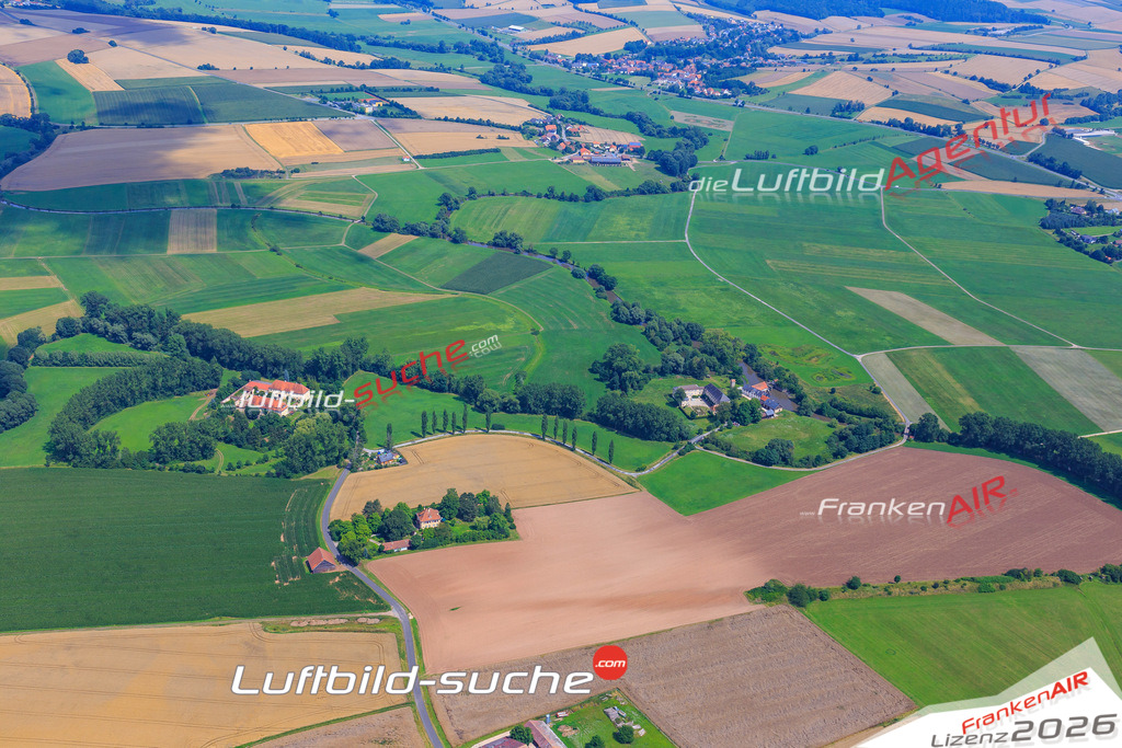 Luftbild von  Itzgrund - Luftaufnahme wurde 2017 von https://frankenair.de mittels Flugzeug (keine Drohne) erstellt - die Geschenkidee