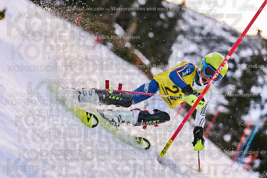 ALP2801_NWC-OAC-Slalom-II DG-I_Hochkar_Flatz Thaddaeus | (C)FotoLois.com, Alois Spandl, NWC+OAC-Schüler-Slalom 1 auf dem Hochkar, Sa 7. Jänner 2023.