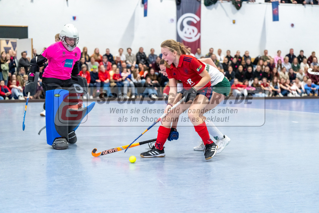 HK_20250223_103187 | Deutsche Meisterschaft wU14 Finale und Ehrungen am 23.2.2025 Düsseldorfer HC, Düsseldorf
