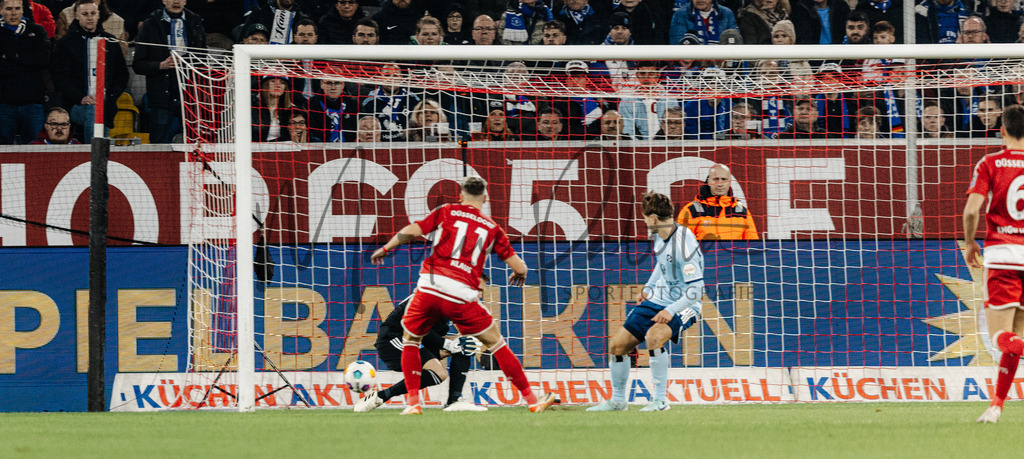 2. Bundesliga, Saison 2023/24, 25. Spieltag: Fortuna Düsseldorf - Hamburger SV | Düsseldorf, 08.03.2024: 2. Bundesliga, 25. Spieltag, Fortuna Düsseldorf gegen Hamburger SV in der Merkur Spiel-Arena in Düsseldorf. Foto: sportfotografie.ms | Markus Paletta - Realisiert mit Pictrs.com