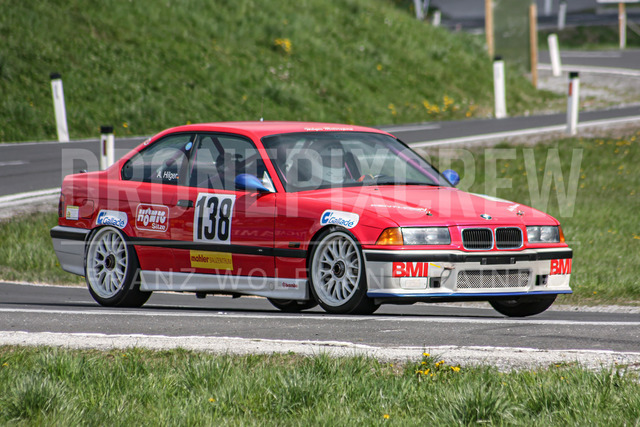 Rechberg Hill Climb 2008 – Motorsport Event in Austria | Rechberg Hill Climb 2008 in Tulwitz, Styria, Austria. The image shows HILGER Alfred (GER) BMW M3 E36, #138.     