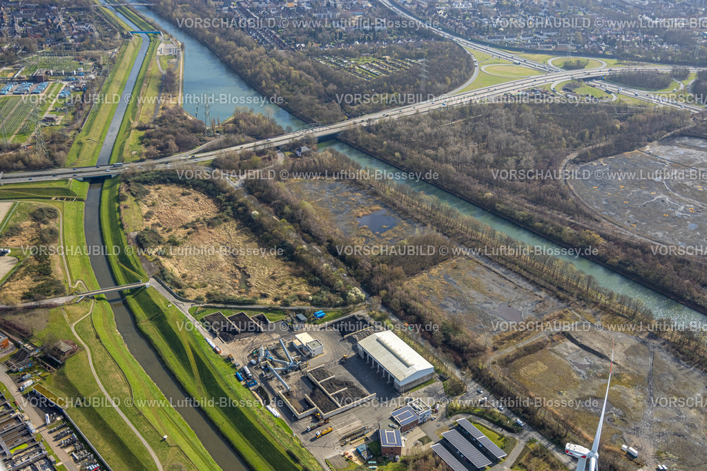 Bottrop260305433FreiheitEmscher | Luftbild, " Freiheit Emscher "  großes interkommunales Stadtentwicklungsprojekt in NRW, von Essen, Bottrop und RAG Montan Immobilien, 1.700 Hektar, inklusive 150 Hektar ehemaliger Bergbauflächen, entsteht bis ca. 2030 ein neuer, nachhaltiger urbaner Raum für innovat, , Batenbrock-Süd, Bottrop, Ruhrgebiet, Nordrhein-Westfalen, Deutschland