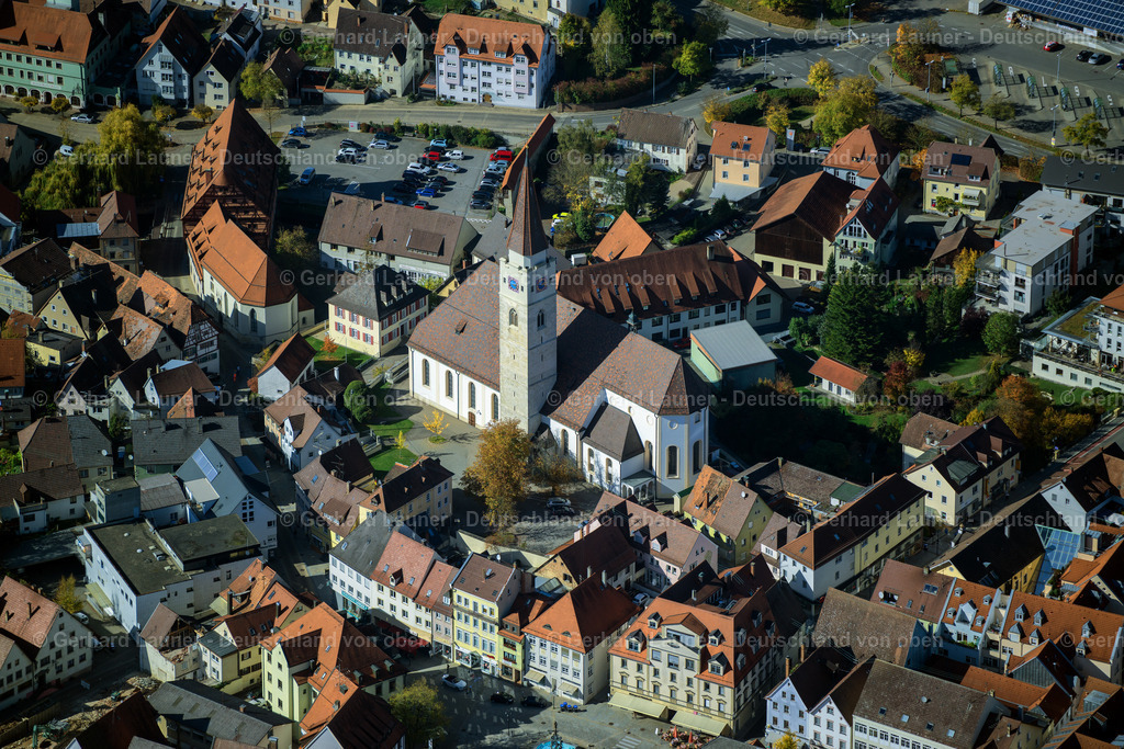3704891 | EHINGEN (DONAU) 16.10.2017 Stadtansicht des Innenstadtbereiches  in Ehingen (Donau) im Bundesland Baden-Württemberg, Deutschland // City view on down town  in Ehingen (Donau) in the state Baden-Wuerttemberg, Germany Foto: Gerhard Launer