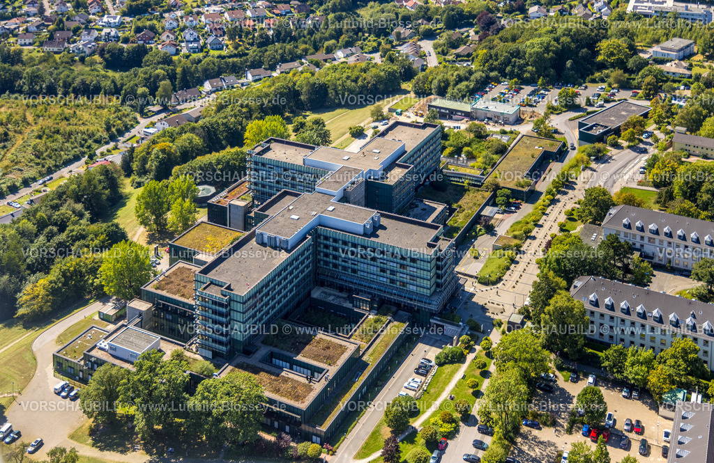 Luedenscheid250813818 | Luftbild, Klinikum Lüdenscheid Märkische Kliniken, Piepersloh, Lüdenscheid, Sauerland, Nordrhein-Westfalen, Deutschland