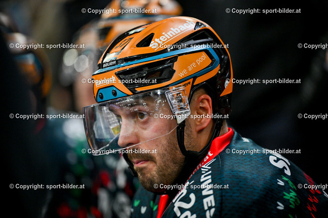 AUT, ICE, Black Wings Linz (AUT) vs Fehervar AV 19 (HUN) | 22.12.2023, Eishalle Linz, AUT, ICE Eishockey Liga, Black Wings Linz (AUT) vs Fehervar AV 19 (HUN), im Bild Andreas Kristler (BWL)


// ICE win2day Hockey League Match between Black Wings Linz (AUT) vs Fehervar AV 19 (HUN) in Linz, Austria on 2023/12/22