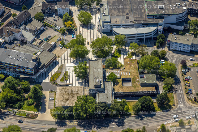 Gevelsberg230709419 | Luftbild, Rathaus und Vendomer Platz, Kaufland Wittener Straße Supermarkt, Gevelsberg, Ruhrgebiet, Nordrhein-Westfalen, Deutschland