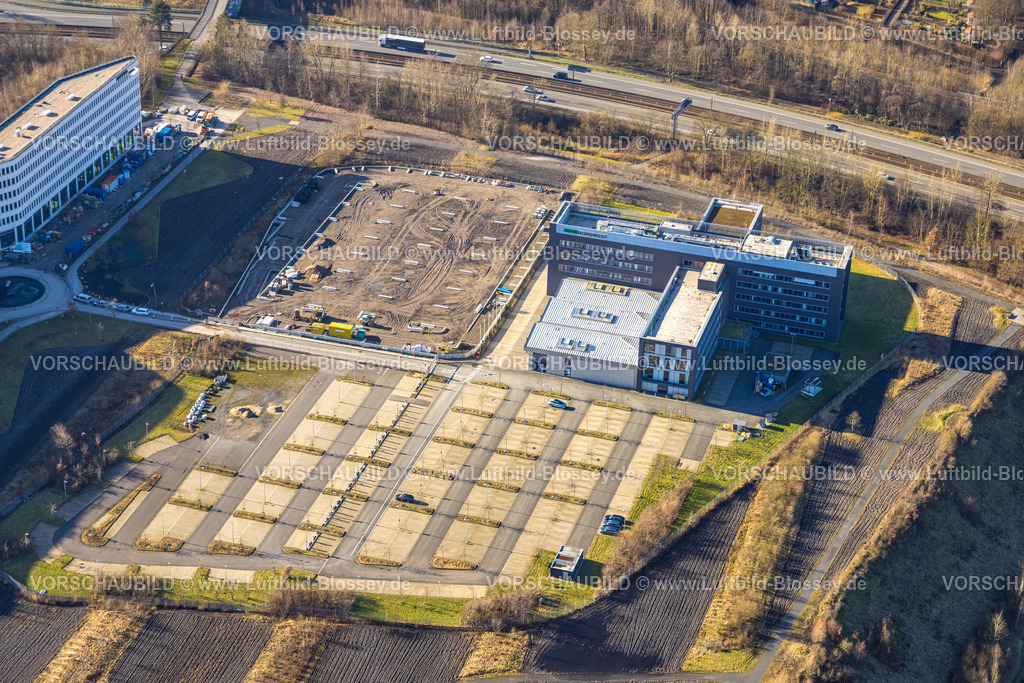 Dortmund240101200 | Luftbild, Technologiepark Gewerbegebiet Phoenix West, NORDWEST Handel AG, Hörde, Dortmund, Ruhrgebiet, Nordrhein-Westfalen, Deutschland