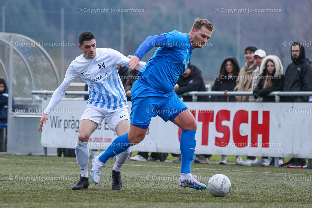 BQ3I4231 | 19.02.2023; Testspiel; Kunstrasenplatz Frohnhausen; SSV Oranien Frohnhausen : TSV Bicken