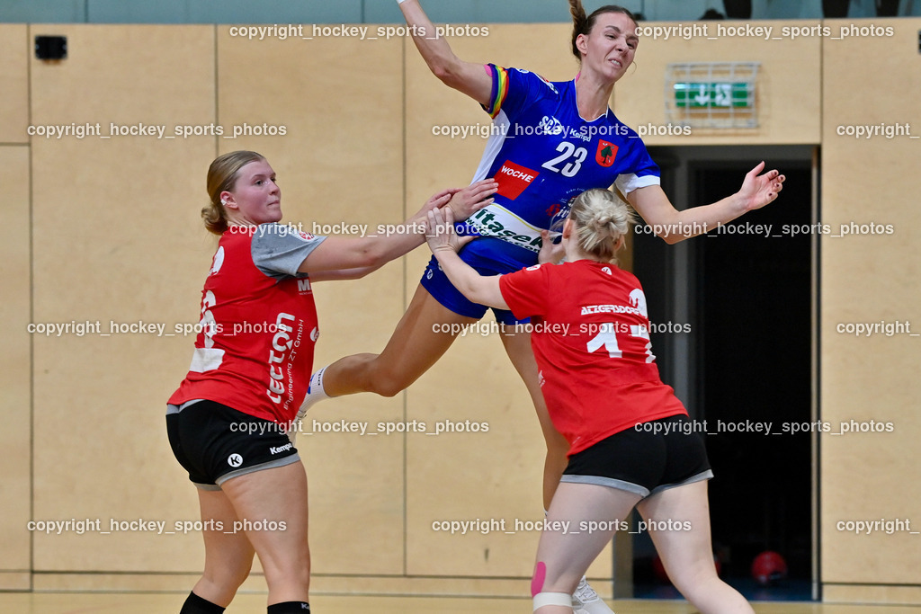 SC Ferlach Damen vs. WAT Atzgersdorf 3.9.2022 | #16 TESCHE Luca, #23 Prevendar Dorotea, #17 Grießler Laura