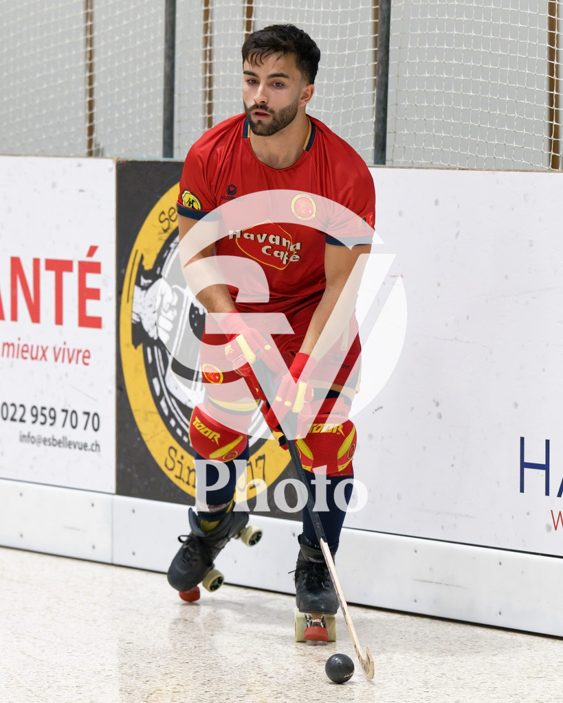 LNA - Geneve RHC v RC Biasca |  during the LNA match between Geneve RHC and RC Biasca at Centre Sportif Queue D'Arve in Geneve, Switzerland