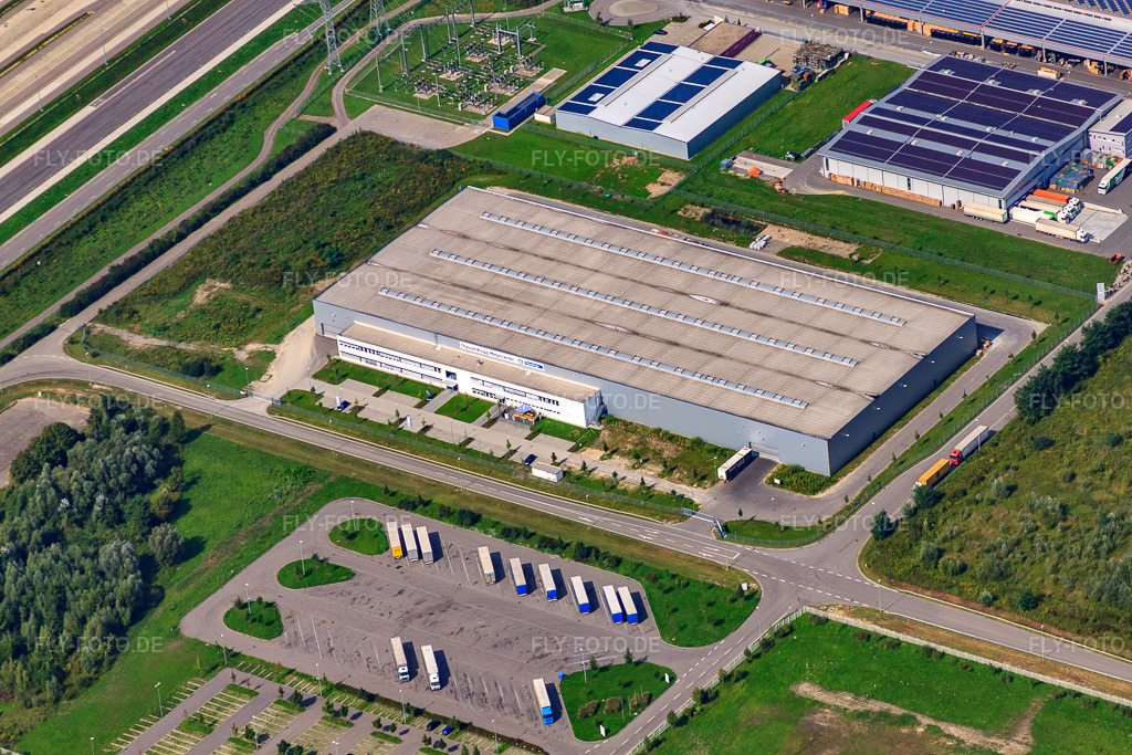 Luftbild: Bilfinger Engineering & Maintenance GmbH in Wörth am Rhein im Bundesland Rheinland-Pfalz in Deutschland. Foto: IMG_33476.jpg vom 05.09.2010 durch Werner Riehm/FLY-FOTO.de