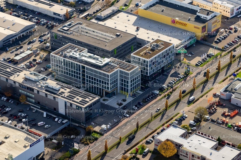 Luftbilder Aachen-7287 | Luftbildfotografie Bürogebäude des Verwaltungs- und Geschäftshauses " Alpha Space Aachen " in Aachen im Bundesland Nordrhein-Westfalen, Deutschland - Realisiert mit Pictrs.com
