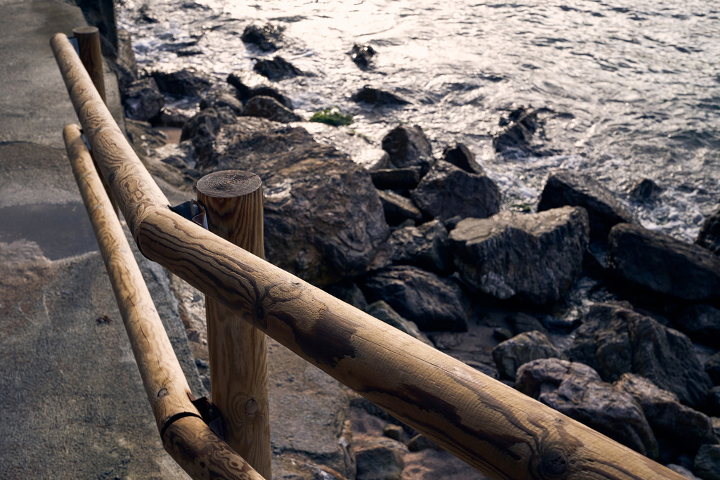Wanderweg mit Blick auf das Meer | Begur, Spanien - May 07, 2024: Platja de Sa Riera; Wanderweg mit Blick auf das Meer. - Realisiert mit Pictrs.com