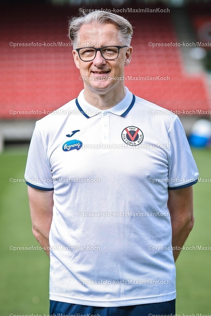 FCVK17072501105 | Prof. Dr. med. Marc Horlitz; FC Viktoria Köln 1904; 3.Liga, Porträttermin, 2025/2026, 17.07.2025