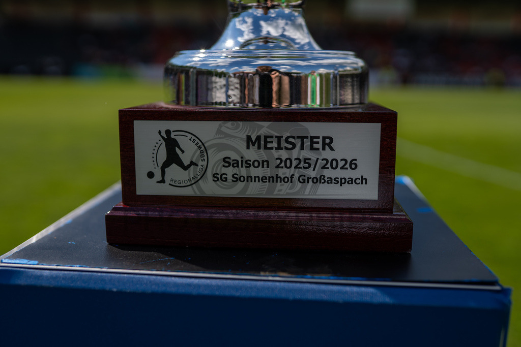 SG Sonnenhof Großaspach vs. SG Barockstadt Fulda-Lehnerz, Fussball, Regionalliga Suedwest, 33. Spieltag, 09.05.2026 | #,SG Sonnenhof Großaspach vs. SG Barockstadt Fulda-Lehnerz, Fussball, Regionalliga Suedwest, 33. Spieltag, 09.05.2026