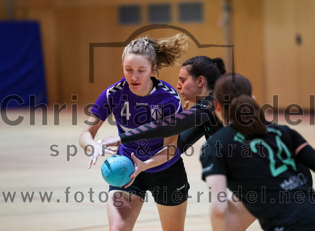 2023-02-25_013_SpVgg_Altenerding_III_gegen_TSV_Wartenberg_II | Erding, Deutschland, 25.02.2023:
Handball, Bezirksklasse Frauen Staffel Mitte 2022 / 2023, 13. Spieltag, SpVgg Altenerding III gegen TSV Wartenberg II, Endergebnis: 23:26

Foto: Christian Riedel / fotografie-riedel.net