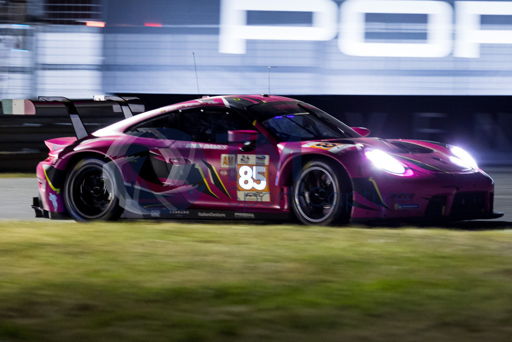 Trainproduction-20230607-2043 | LE MANS,FRANCE,07.Jun.23 - MOTORSPORTS - WEC, FIA World Endurance Championships, 24 Hours of Le Mans, Circuit de la Sarthe, free practice 1. Image shows Sarah Bovy (BEL), Michelle Gatting (DEN) and Rahel Frey (SUI/ Iron Dames). Photo: Trainproduction / Matthias Trinkl